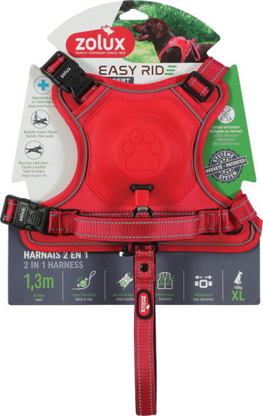 Easyride Harness Red, XLarge